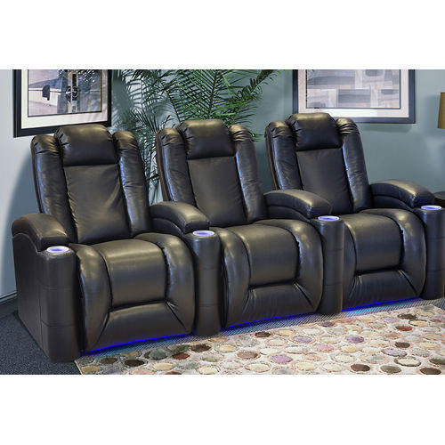 Style 45002 Black Home Theater Recliners